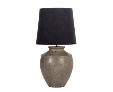 Evian Floor Lamp - Drum Shade